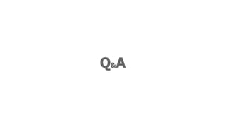 Q&A
 
