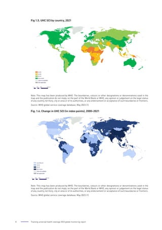 Tracking Universal Health Coverage - 2023 Global monitoring report. | PDF
