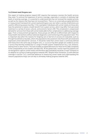 Tracking Universal Health Coverage - 2023 Global monitoring report. | PDF