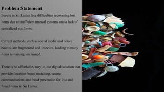 TrackIt: A Secure Web-Based Lost and Found System with Location ...