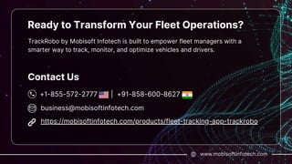 TrackRobo The Free Driver Tracking Software | PDF
