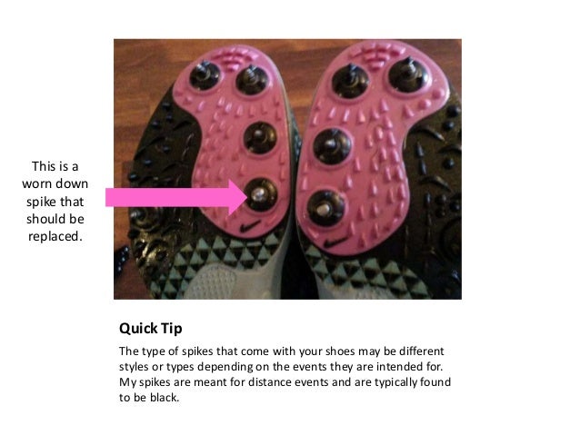 customize your own track spikes