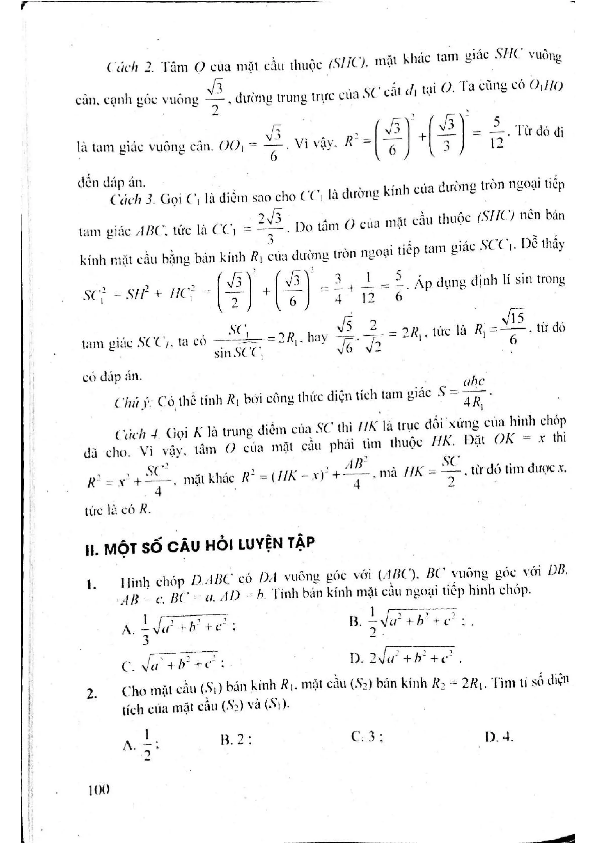 Sách trắc nghiệm Toán 12 Đoàn Quỳnh luyện thi THPT Quốc gia 2017