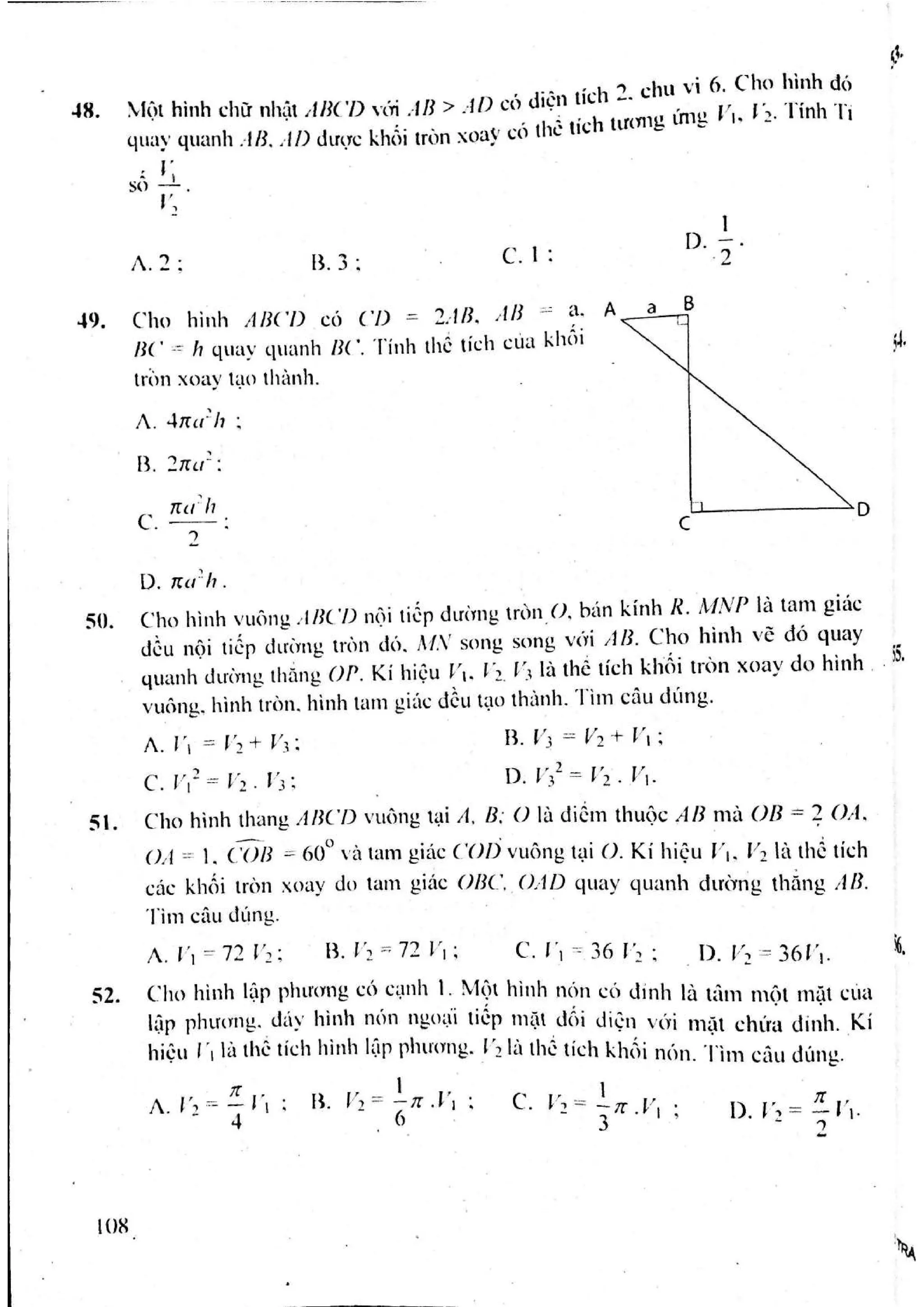Sách trắc nghiệm Toán 12 Đoàn Quỳnh luyện thi THPT Quốc gia 2017