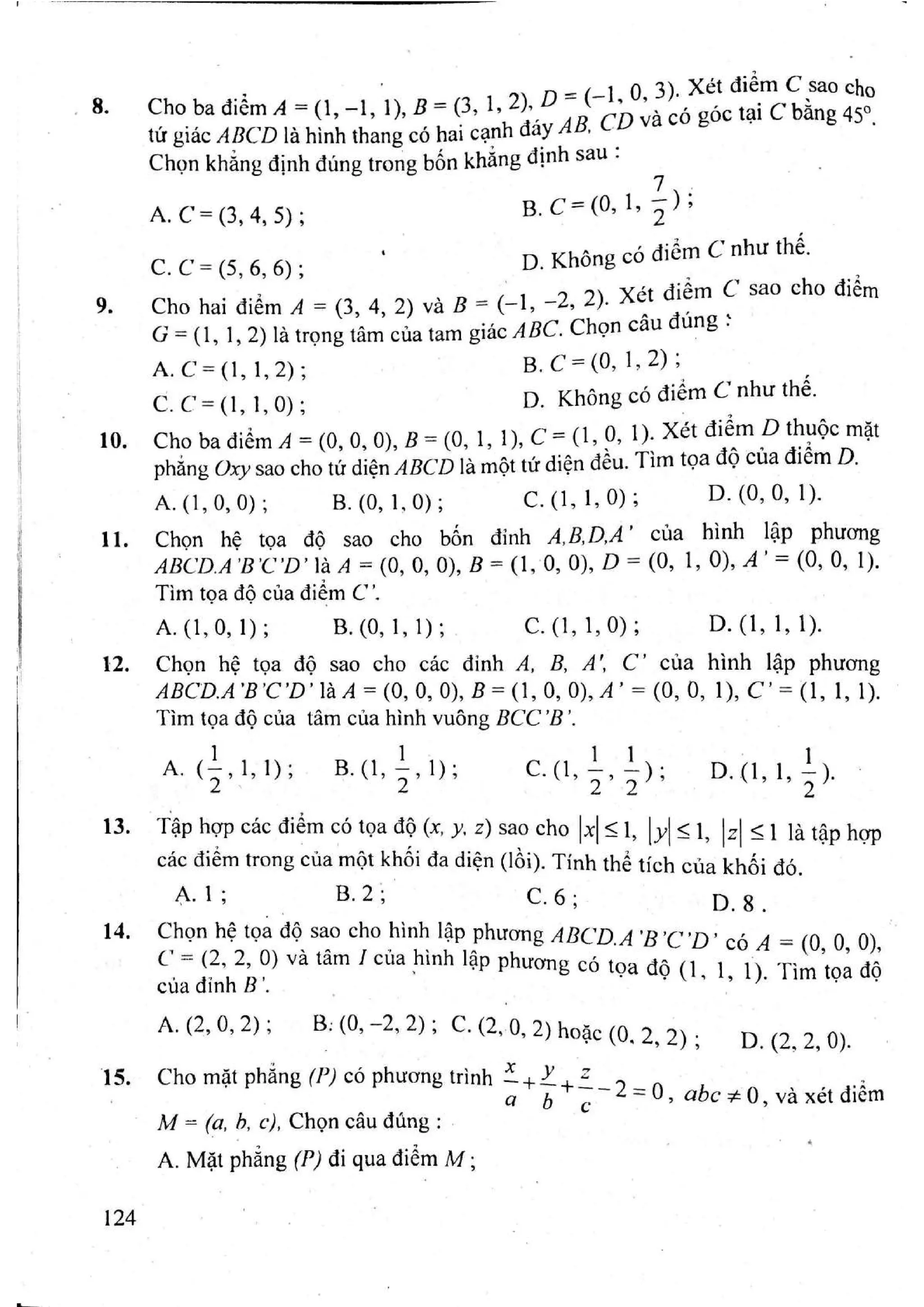 Sách trắc nghiệm Toán 12 Đoàn Quỳnh luyện thi THPT Quốc gia 2017