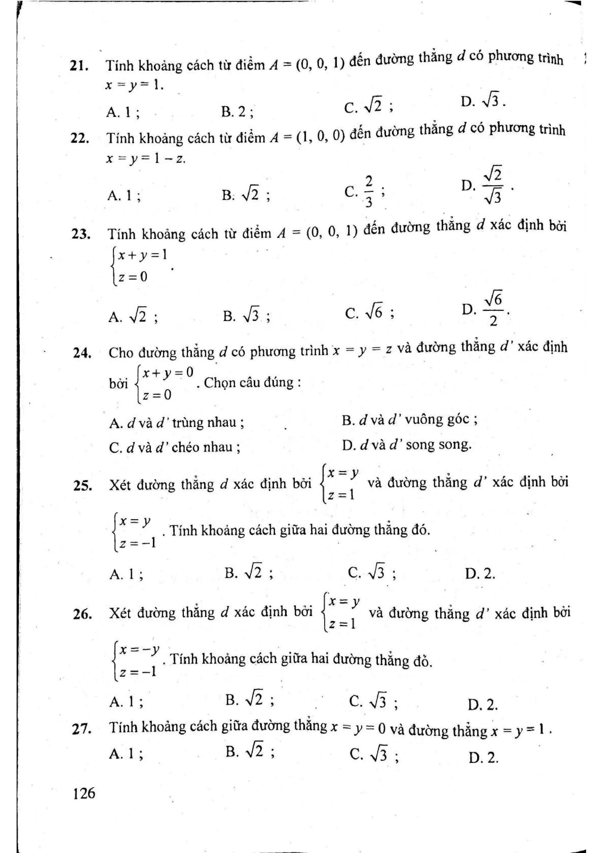 Sách trắc nghiệm Toán 12 Đoàn Quỳnh luyện thi THPT Quốc gia 2017