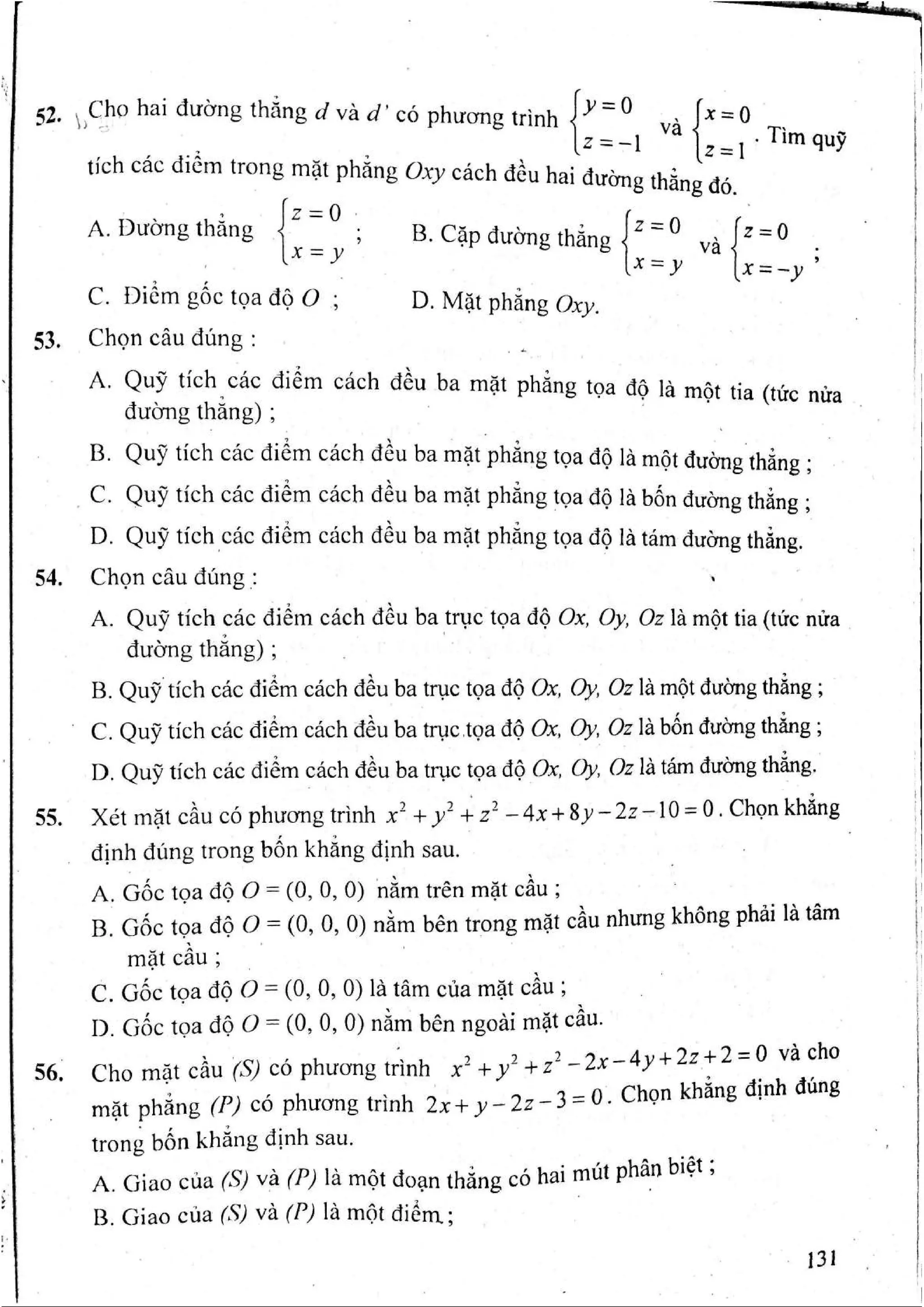 Sách trắc nghiệm Toán 12 Đoàn Quỳnh luyện thi THPT Quốc gia 2017