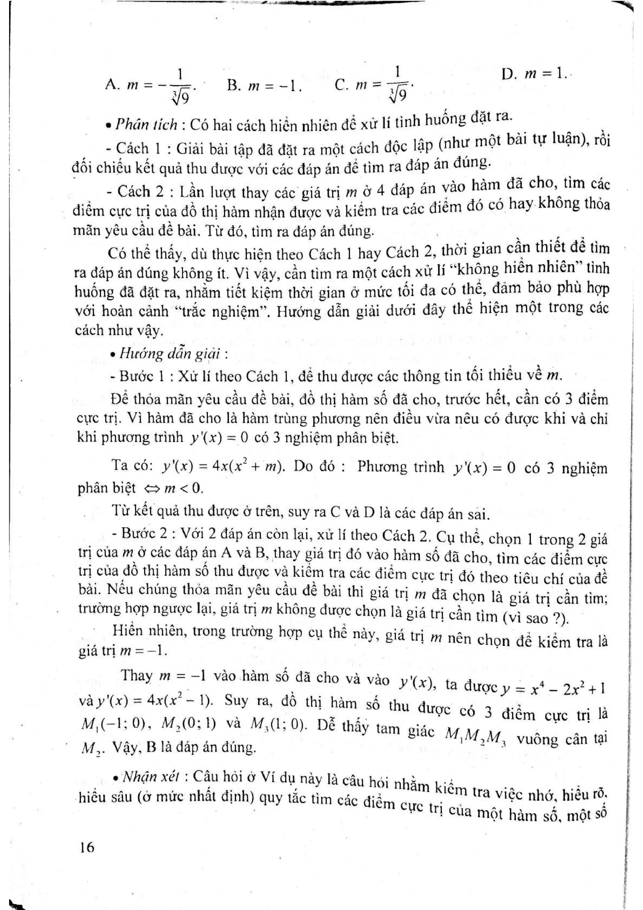 Sách trắc nghiệm Toán 12 Đoàn Quỳnh luyện thi THPT Quốc gia 2017