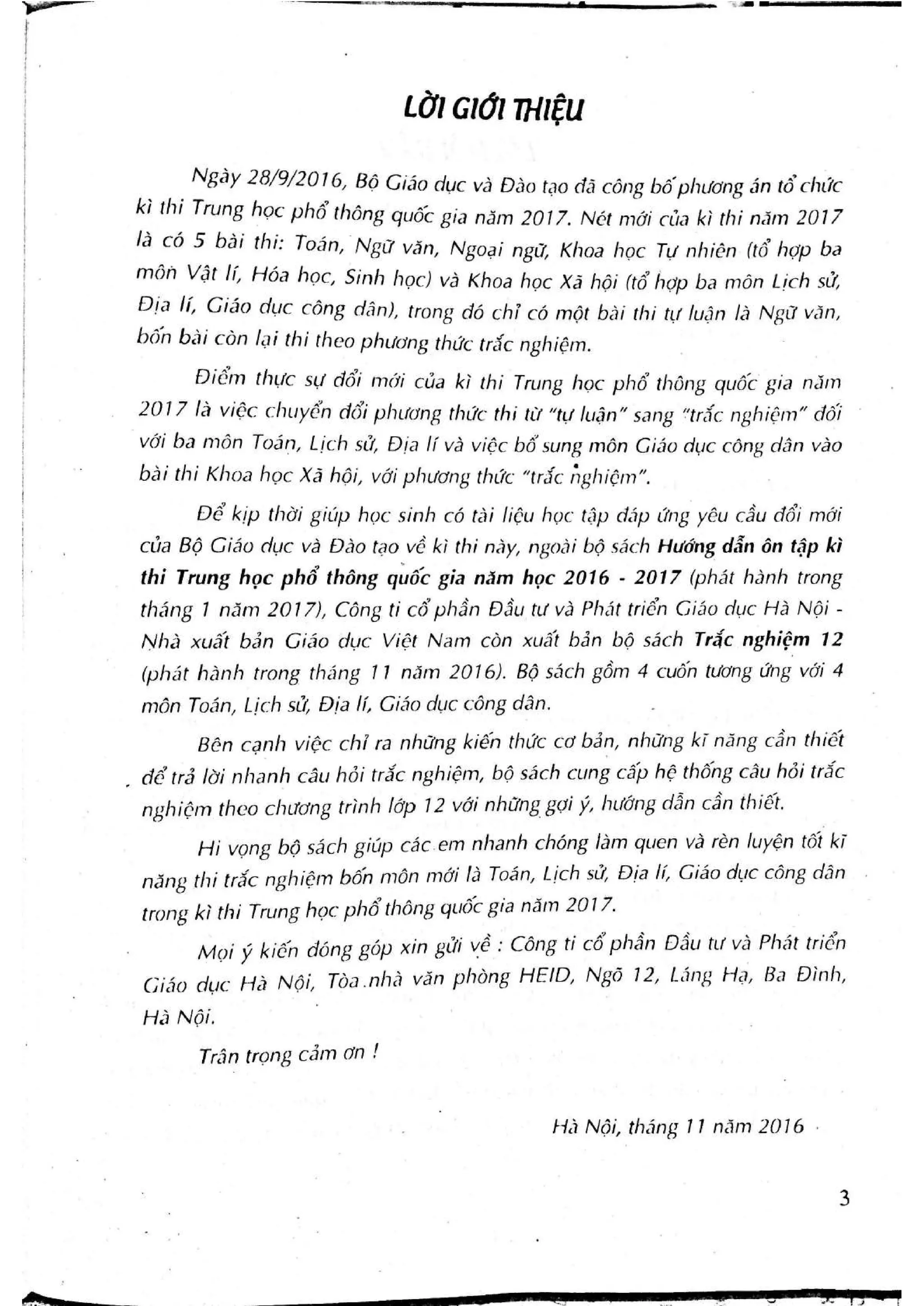Sách trắc nghiệm Toán 12 Đoàn Quỳnh luyện thi THPT Quốc gia 2017