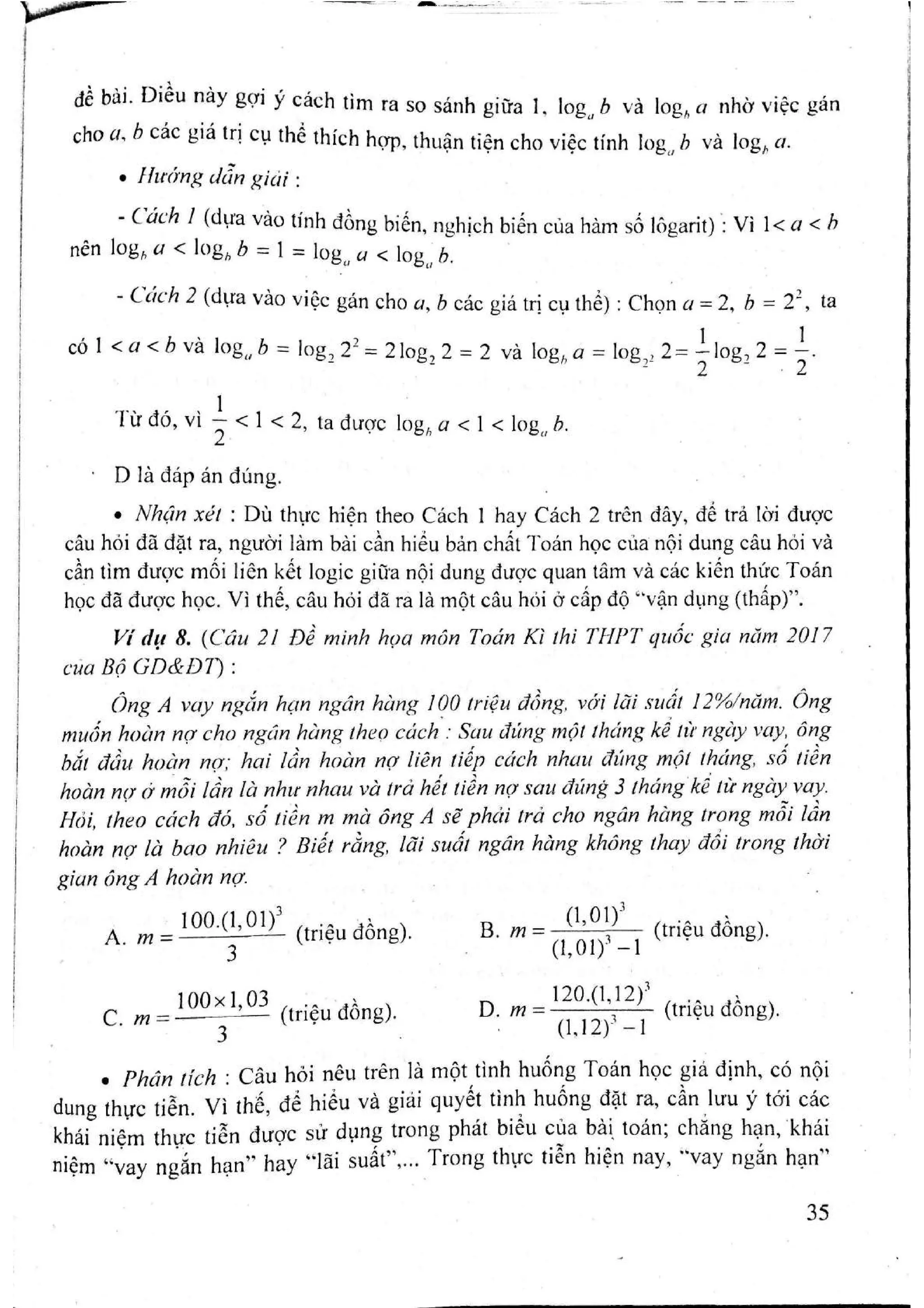 Sách trắc nghiệm Toán 12 Đoàn Quỳnh luyện thi THPT Quốc gia 2017