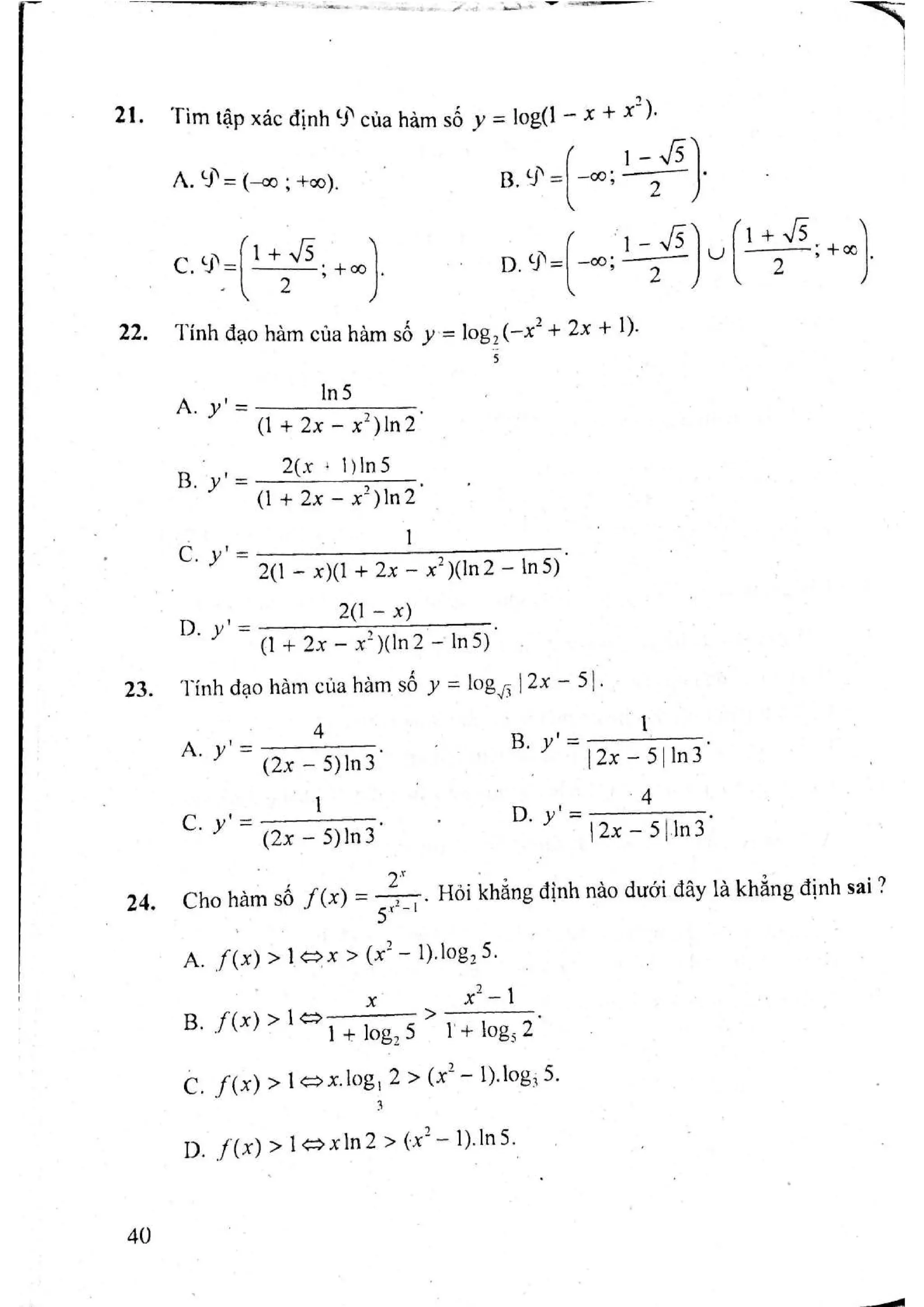 Sách trắc nghiệm Toán 12 Đoàn Quỳnh luyện thi THPT Quốc gia 2017