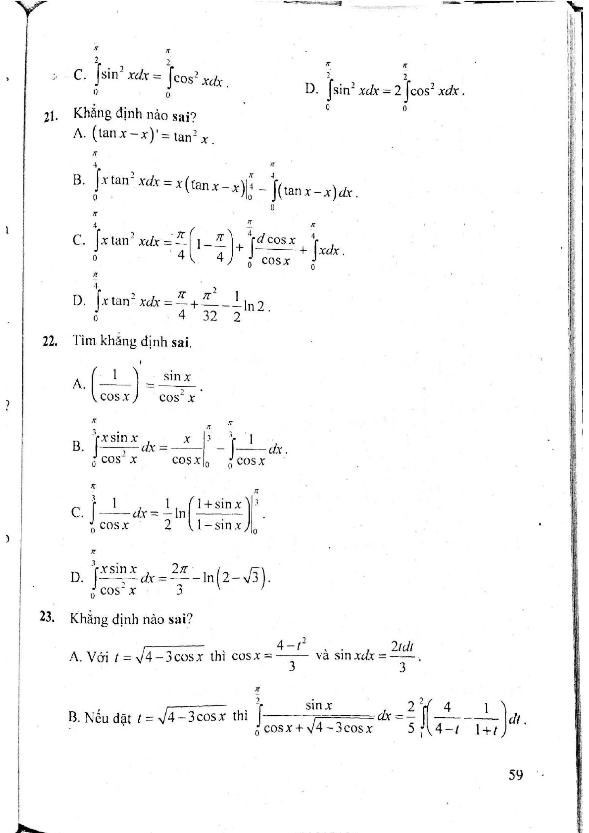 Sách trắc nghiệm Toán 12 Đoàn Quỳnh luyện thi THPT Quốc gia 2017