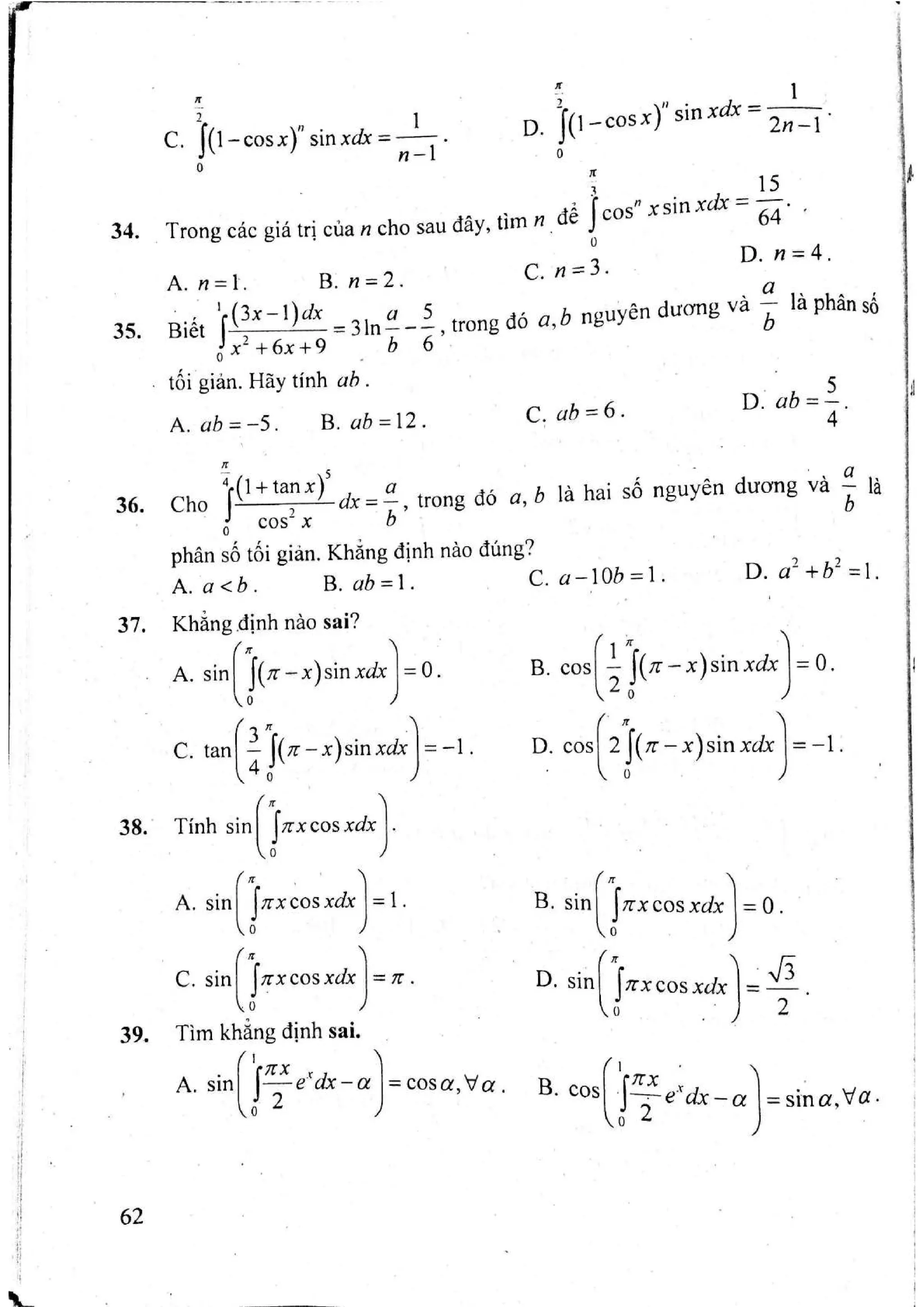 Sách trắc nghiệm Toán 12 Đoàn Quỳnh luyện thi THPT Quốc gia 2017