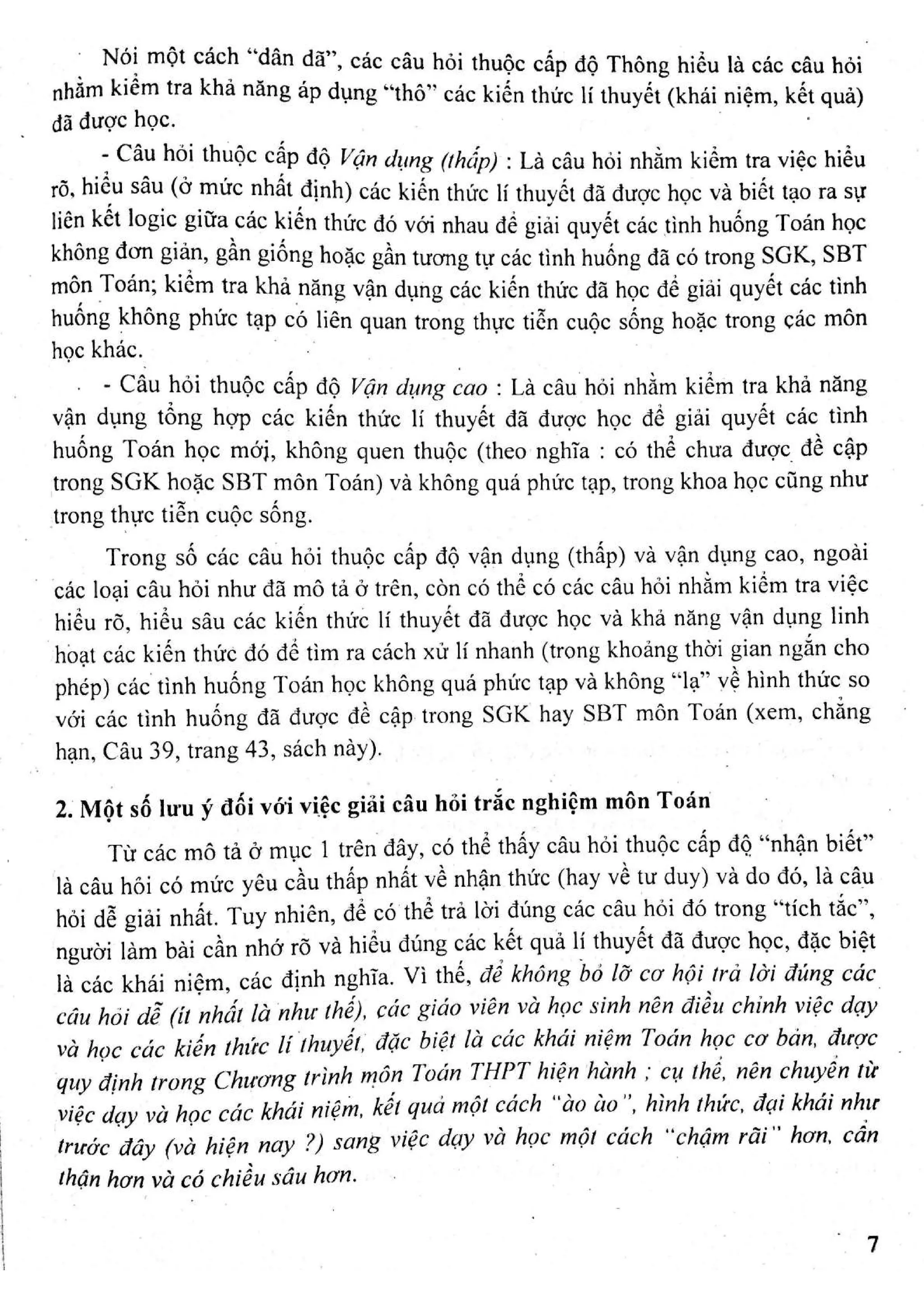 Sách trắc nghiệm Toán 12 Đoàn Quỳnh luyện thi THPT Quốc gia 2017