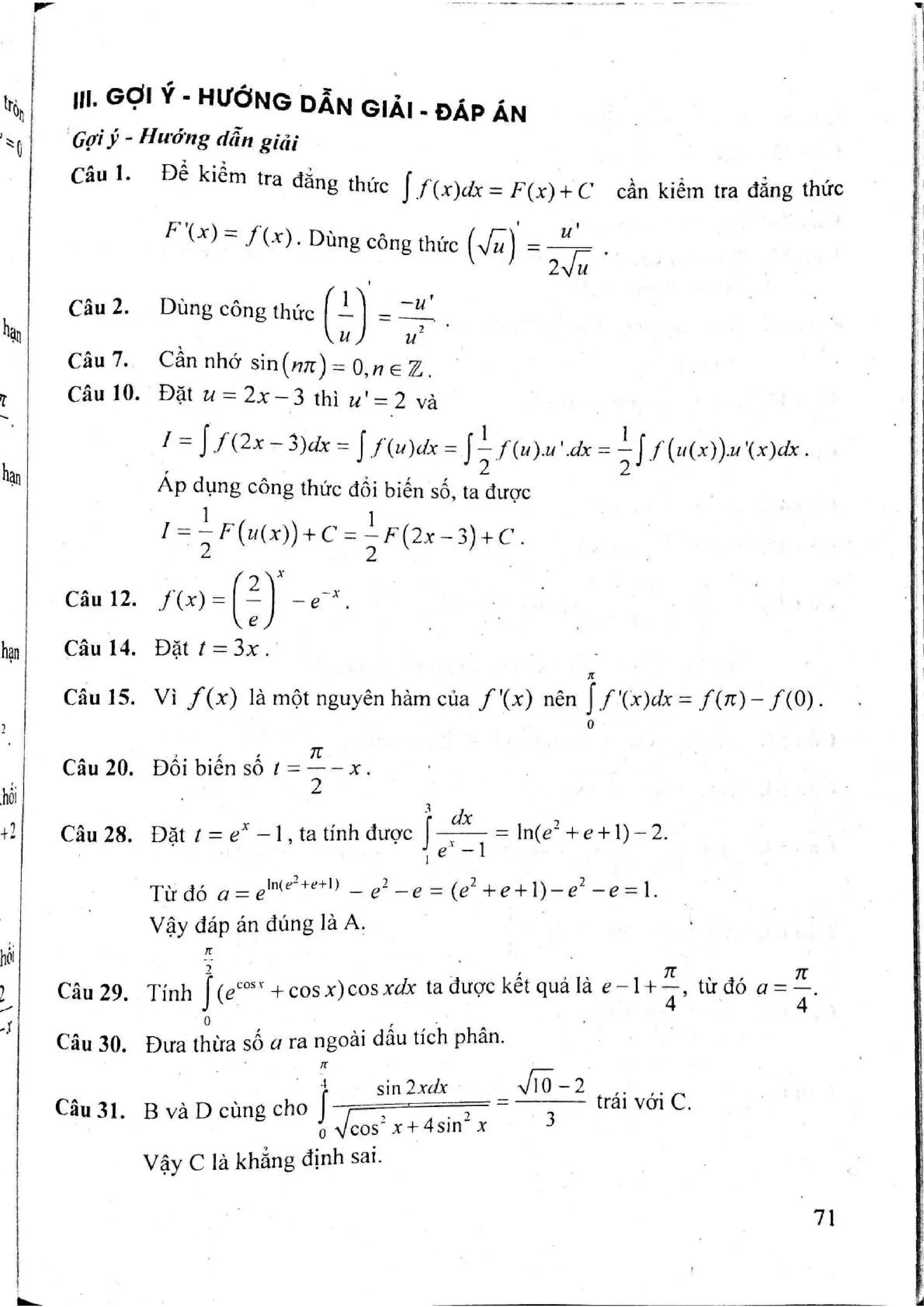 Sách trắc nghiệm Toán 12 Đoàn Quỳnh luyện thi THPT Quốc gia 2017