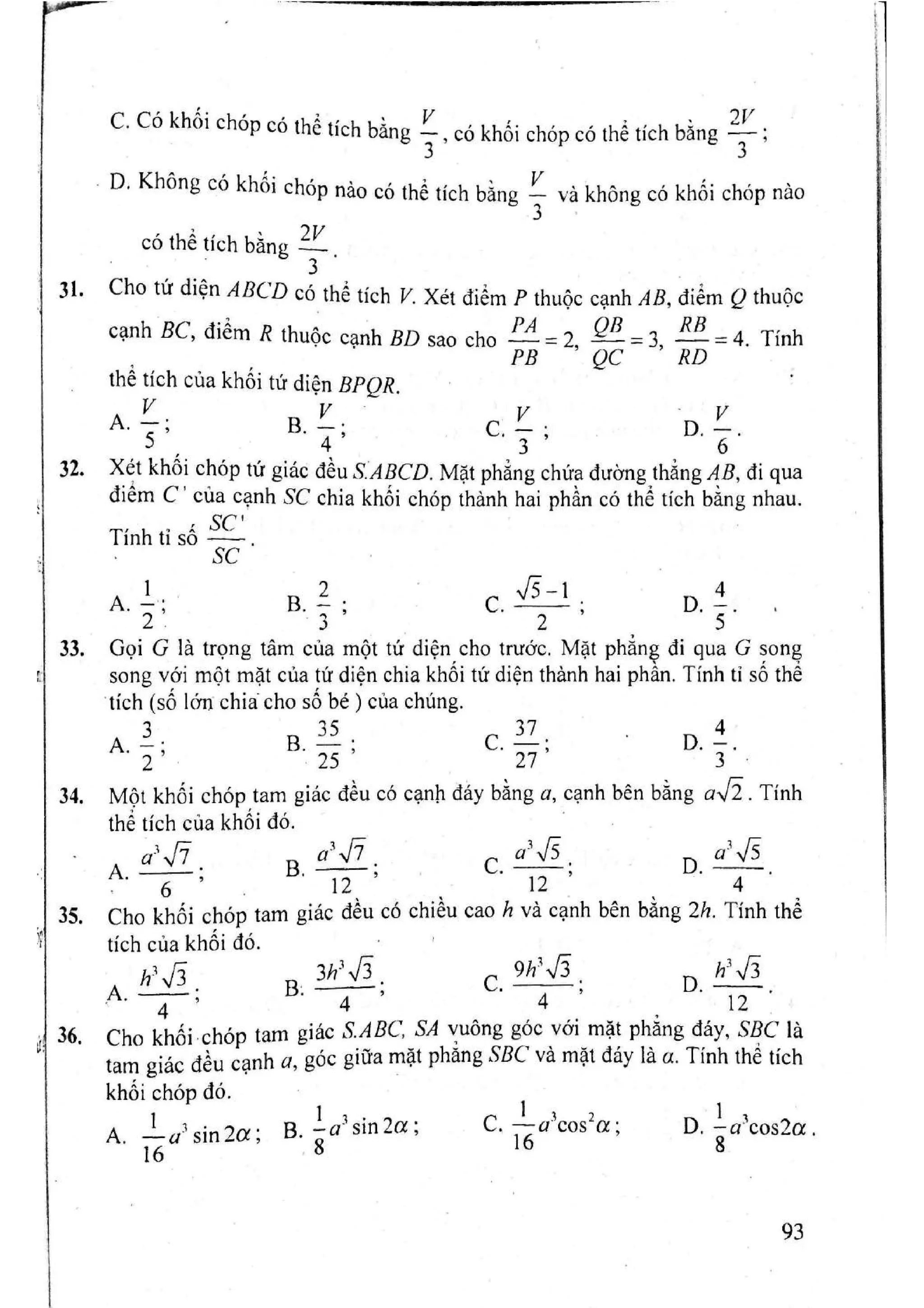 Sách trắc nghiệm Toán 12 Đoàn Quỳnh luyện thi THPT Quốc gia 2017