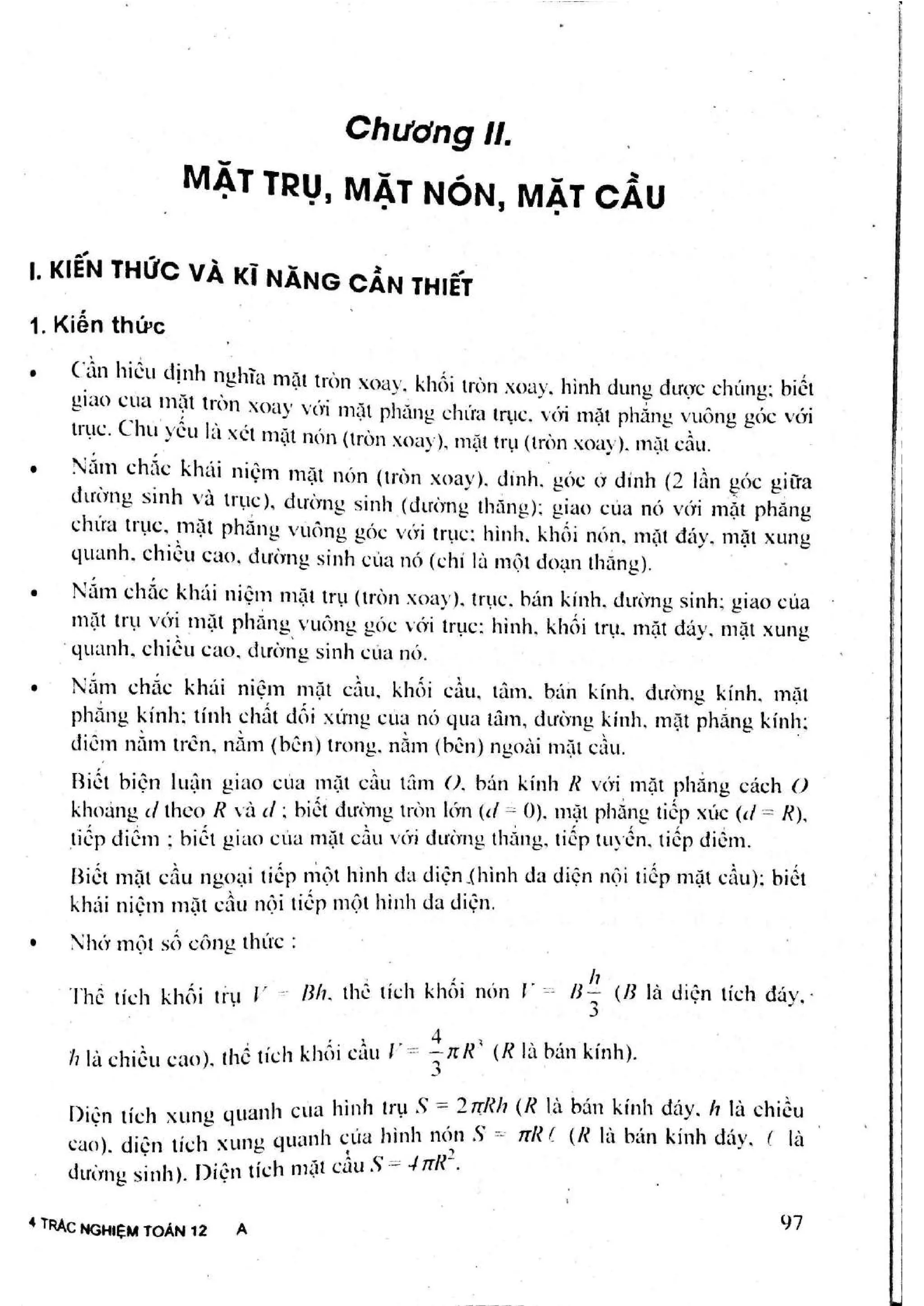 Sách trắc nghiệm Toán 12 Đoàn Quỳnh luyện thi THPT Quốc gia 2017