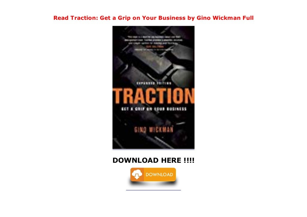 Buy Books Traction Get a Grip on Your Business by Gino Wickman Complete