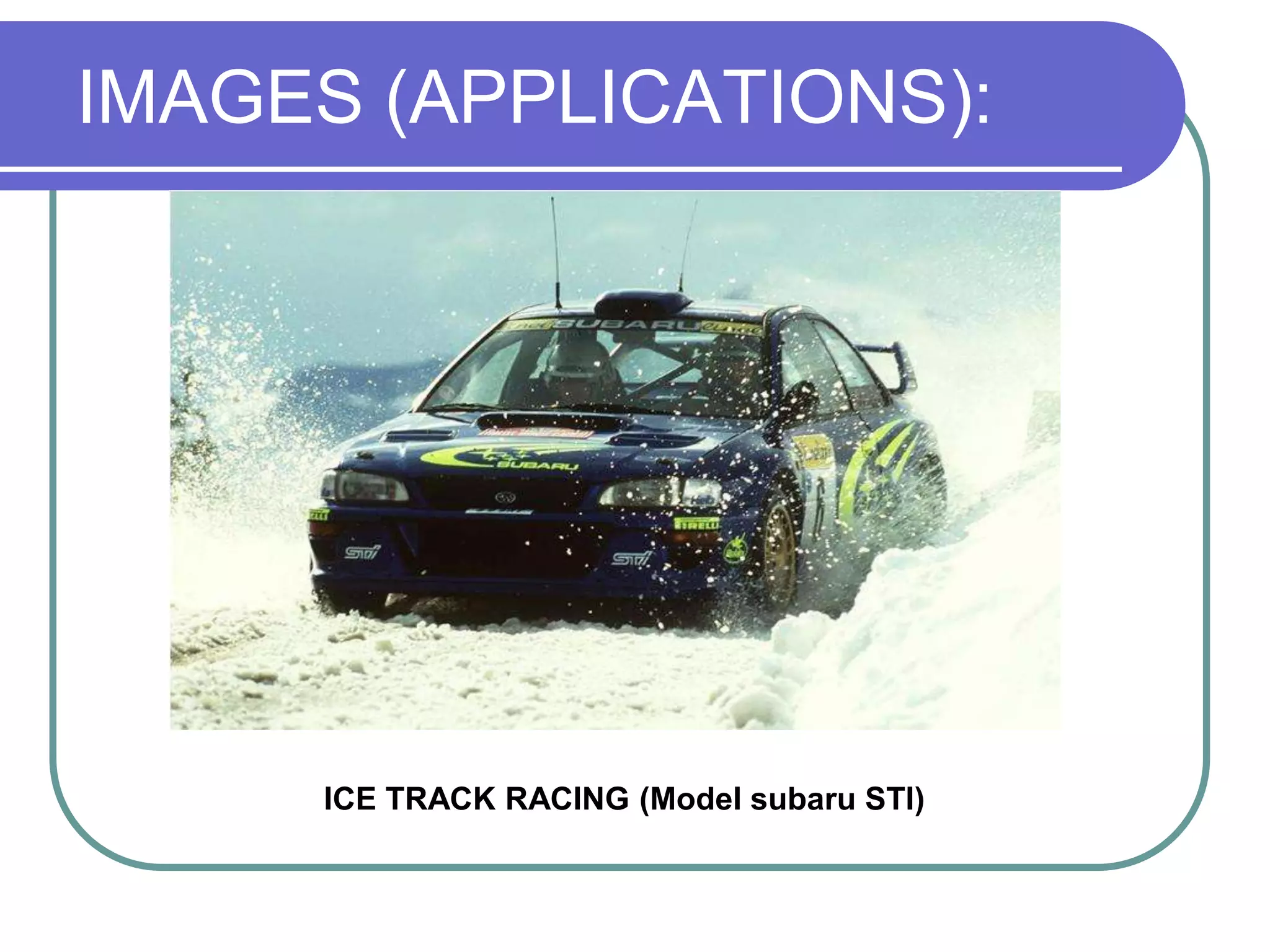 IMAGES (APPLICATIONS):TRAC System difference at cornering