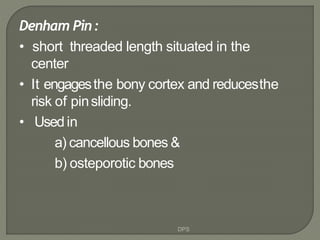 Tractions in orthopaedics by dr. d. p. swami | PPTX