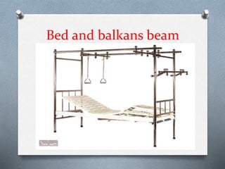 Bed and balkans beam
 