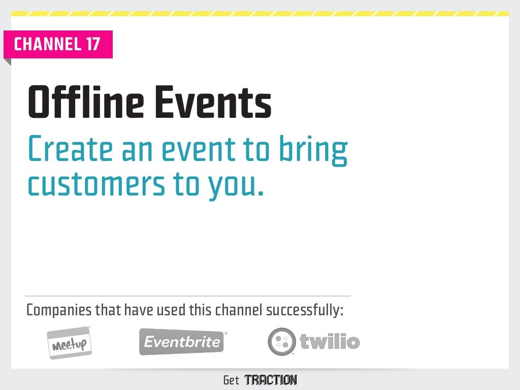 Offline Events Create an event