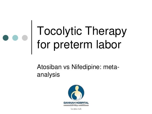 Nifedipine Dose Preterm Labor