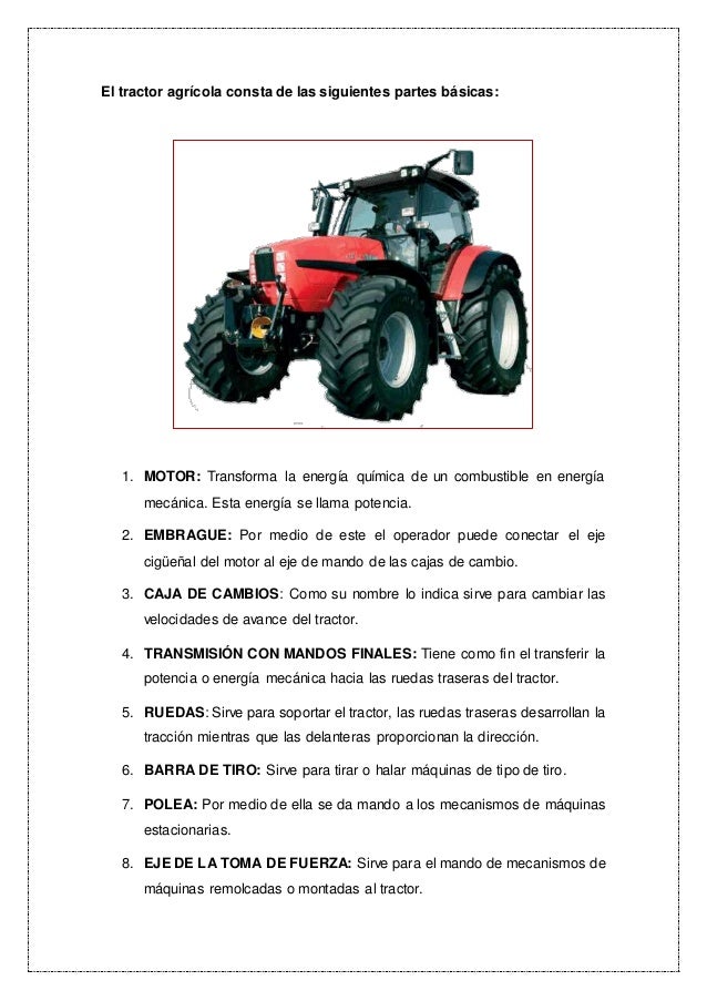 Tractores agricolas