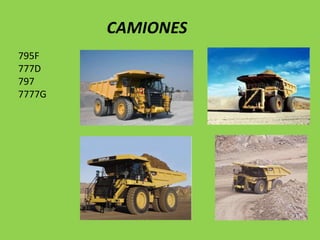 CAMIONES
795F
777D
797
7777G

 