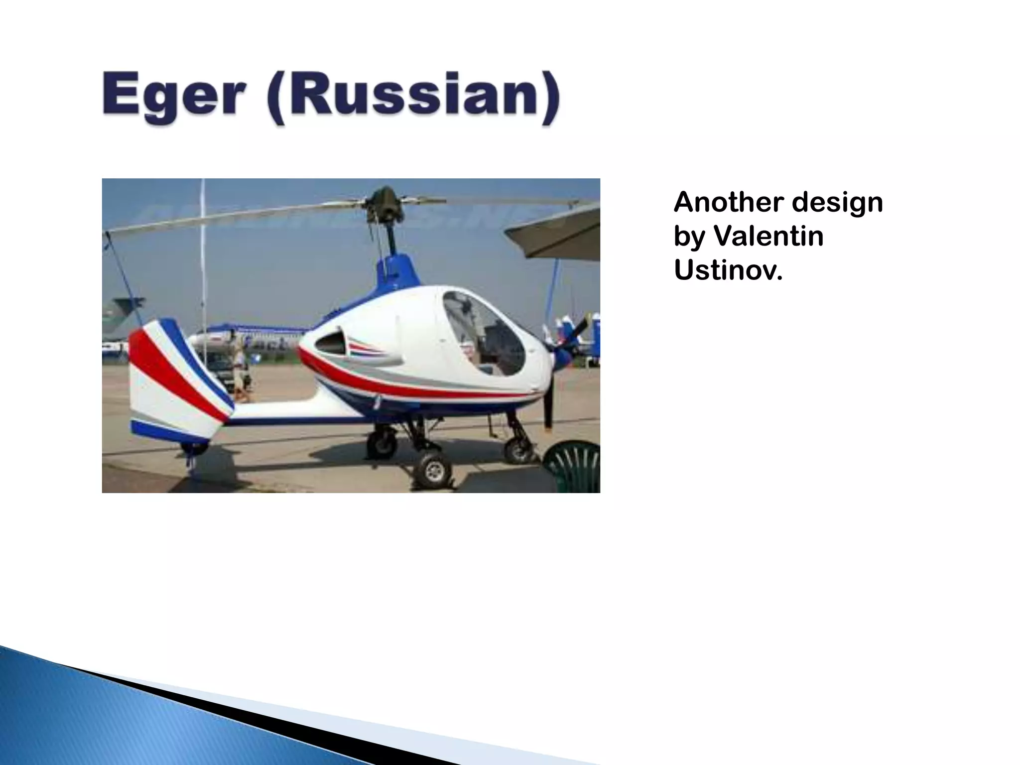   Eger (Russian)Another design by Valentin Ustinov.