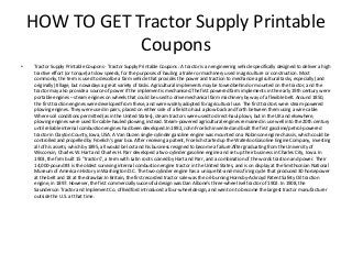 Tractor Supply Printable Coupons - Tractor Supply Printable Coupons