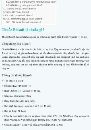 Thuoc Biosoft tac dung lieu dung gia bao nhieu|Tracuuthuoctay | PDF