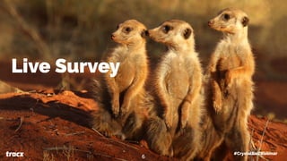 Live Survey
#CrystalBallWebinar
6
 