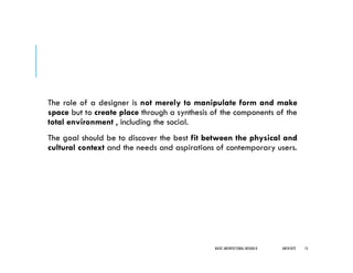 place making in Architecture | PDF