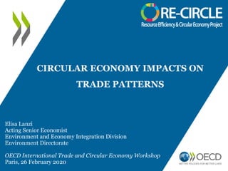 OECD International Trade and Circular Economy Workshop - Presentation ...
