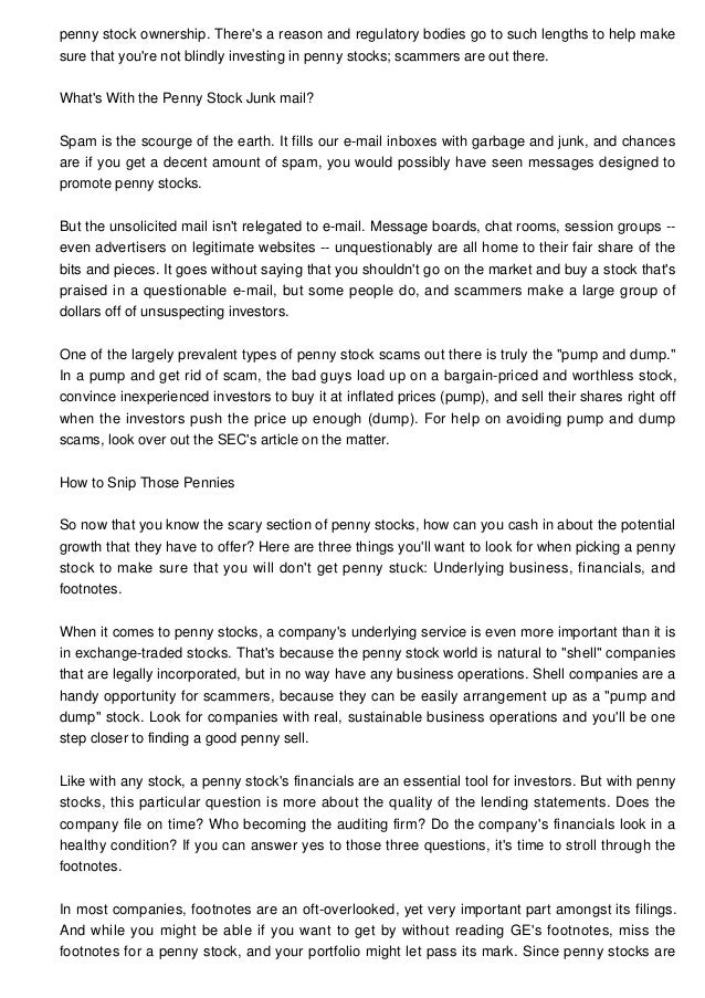 Binary options vs penny stocks