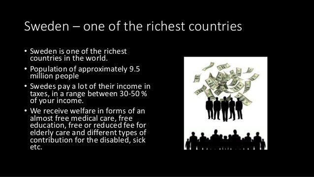 Trade and economy presentation sweden