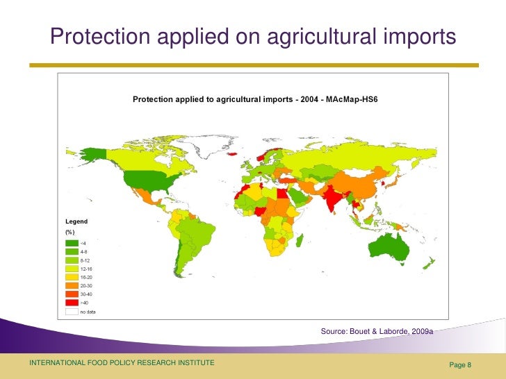 food and agricultural trade implications for food security