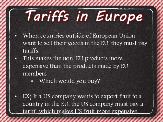 Trade options in europe