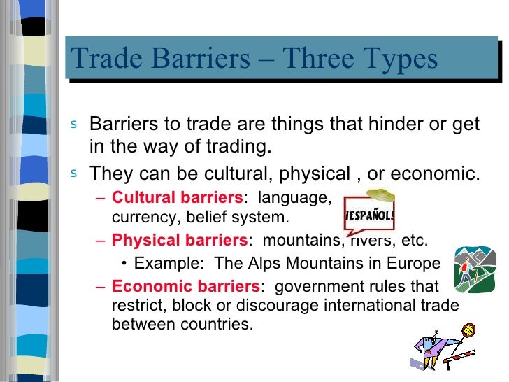 Trade barriers power ppoint