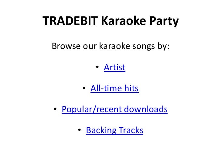 karaoke party songs party