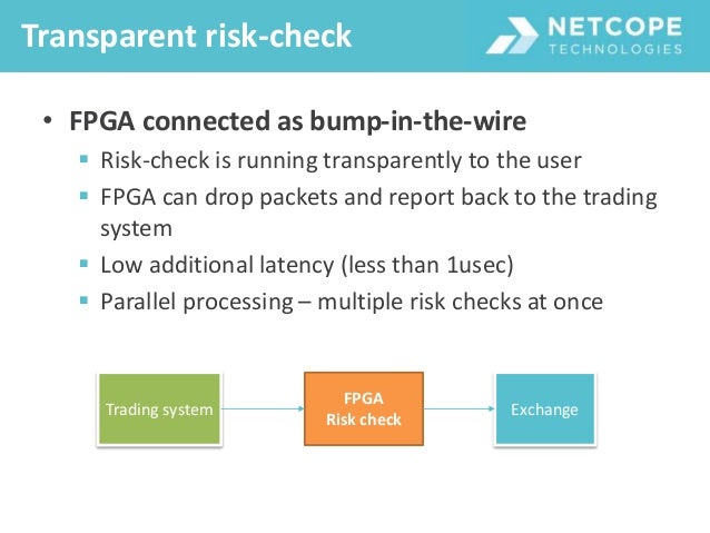 Fpga trading system