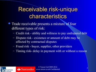 Trade Credit: the nature of the risk and its implications for SCF | PPT