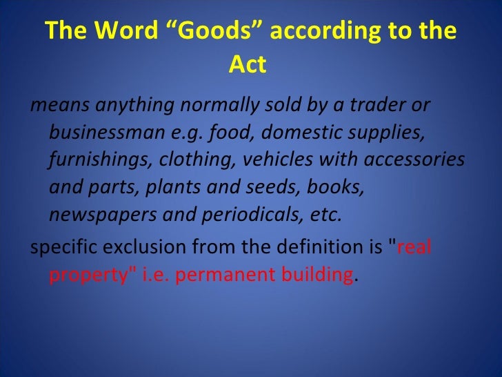 Trade description act consumer awareness in kenya