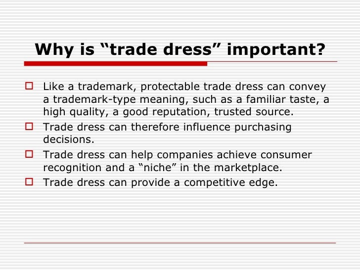Trade dress