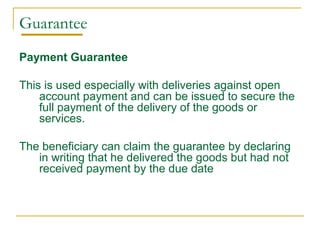 Trade Finance Identification of Needs and Product Offerings | PPT