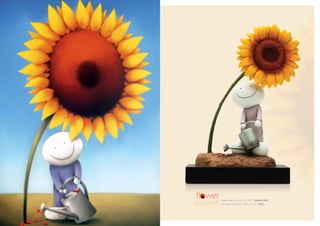 flower
power    paper edition of 395 14” x 21” framed £440
         porcelain sculpture of 350 8” x 14” £325
 