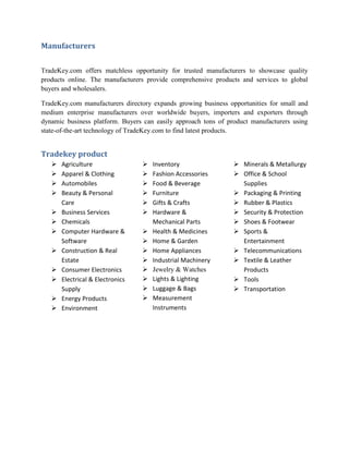 Trade key | DOCX