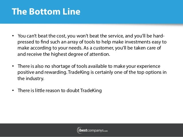 Tradeking options review