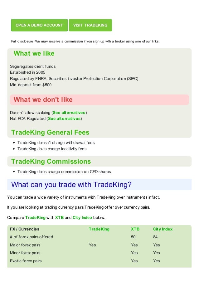 Tradeking Broker Review - 